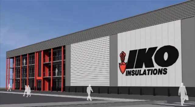 Artists impression of new factory