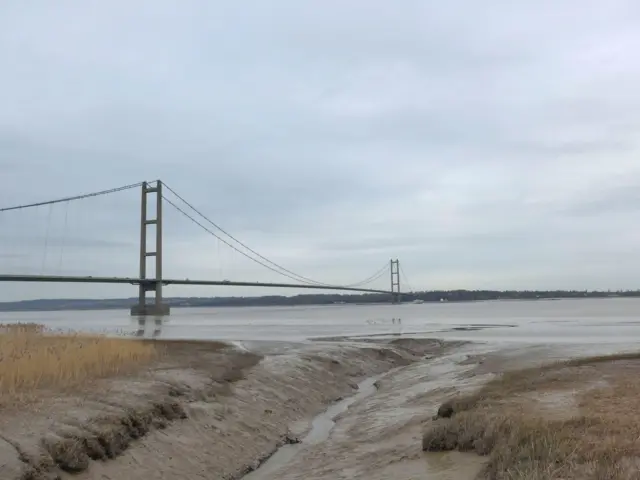 Low tide on the Humber