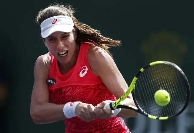 Johanna Konta of Great Britain