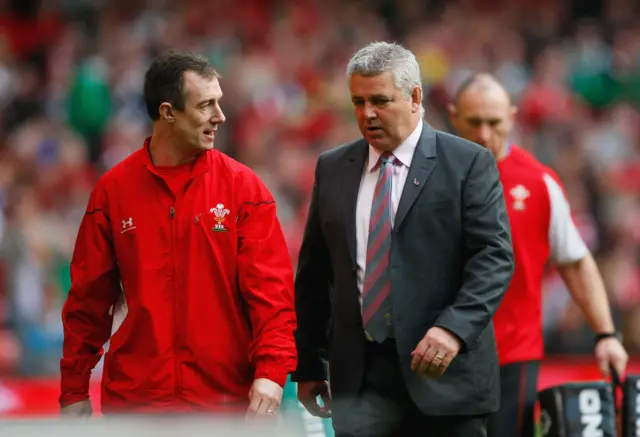 Warren Gatland and Rob Howley