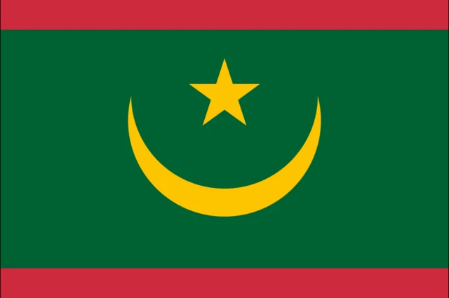 Planned new Mauritanian flag