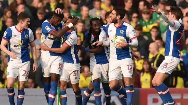 Blackburn celebrate