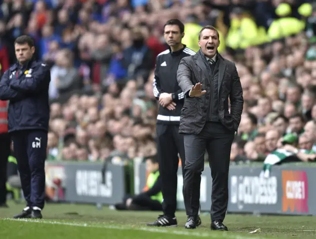 Graeme Murty and Brendan Rodgers