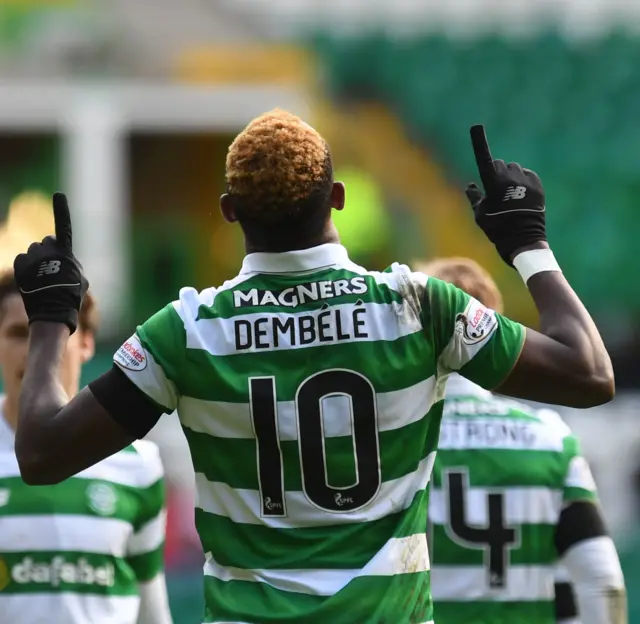 Celtic striker Moussa Dembele