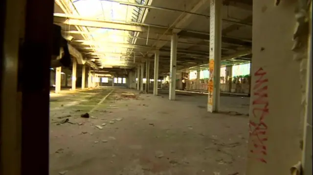 Inside former Typhoo factory