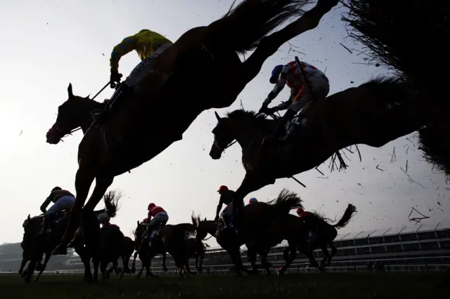 Racing at Cheltenham