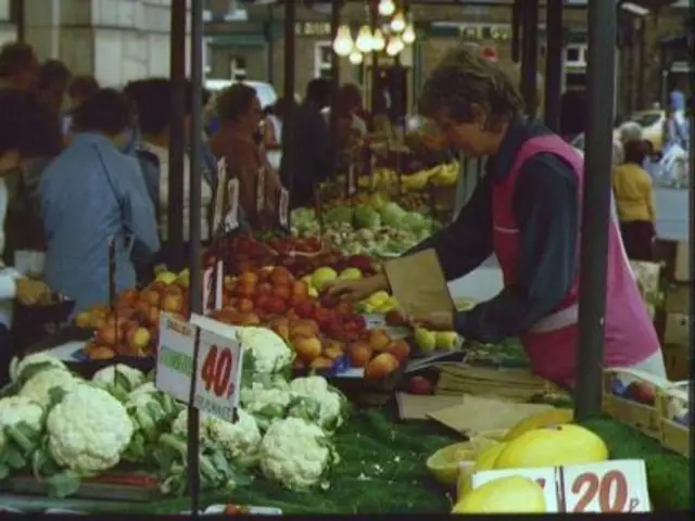 Doncaster Market stall