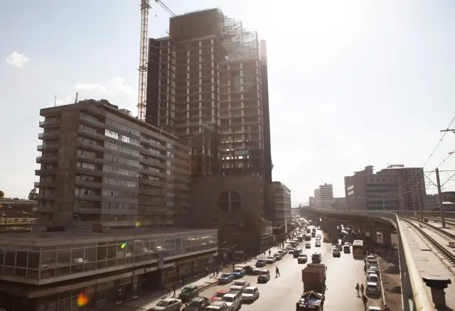 Addis Ababa skyline