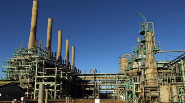 Oil facility in Libya