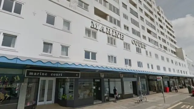 Marine Court in St Leonards