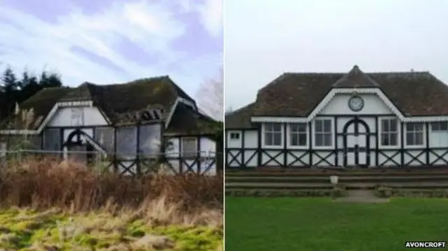 Cricket pavillion