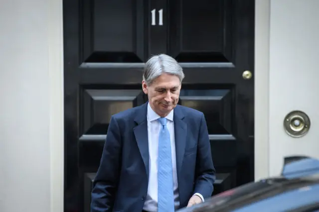 Philip Hammond, Chancellor, Downing Street