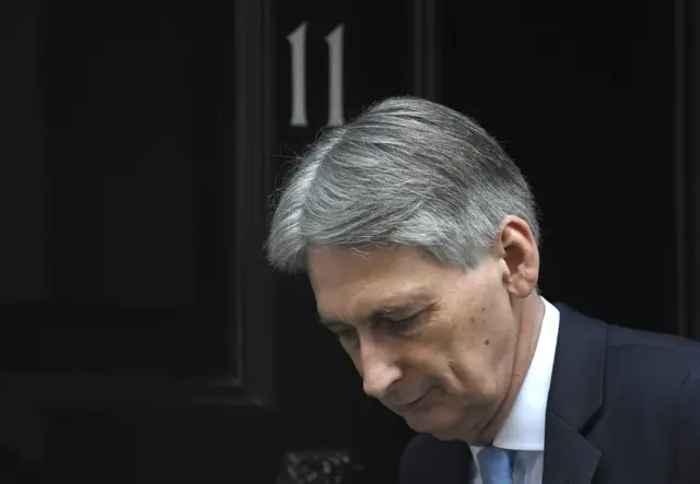 Philip Hammond leaves Number 11