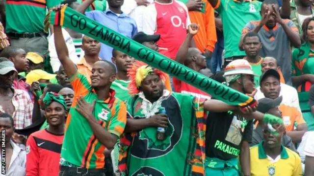 Zambia fans