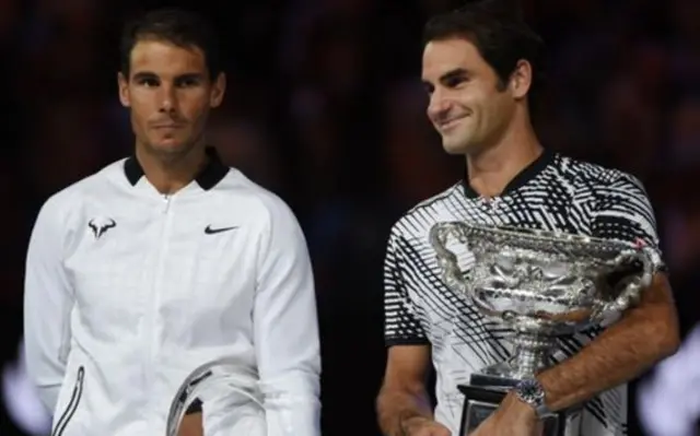 Nadal and Federer