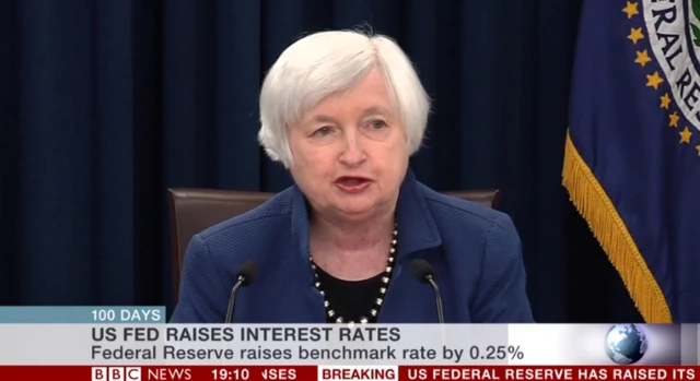 Janet Yellen , Fed chair