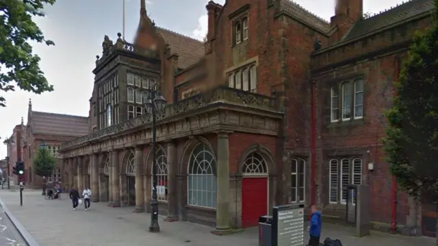 Stoke-on-Trent's main railway station