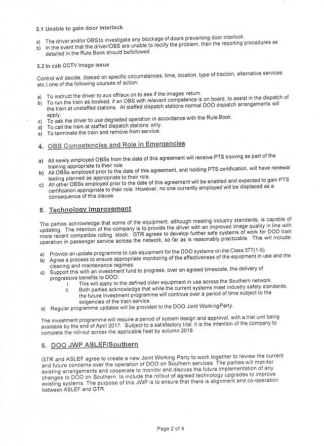 Page 2 of Aslef deal