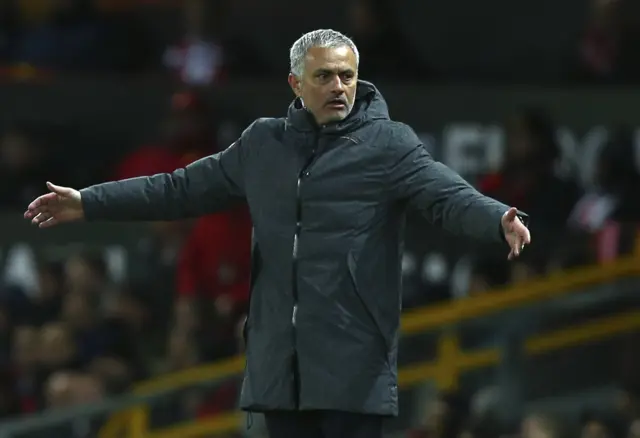 Jose reacts