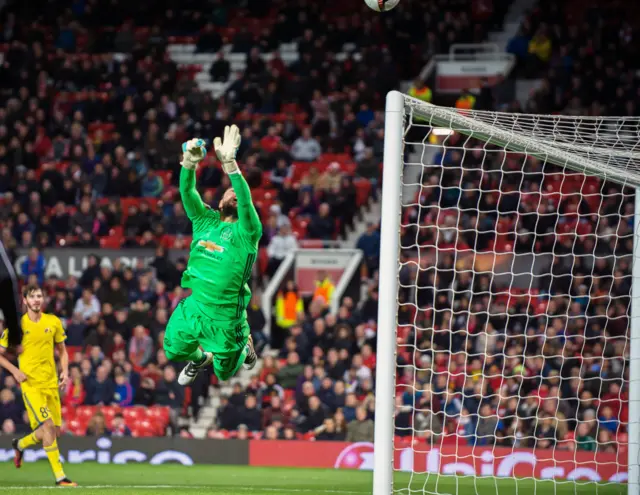 Romero saves