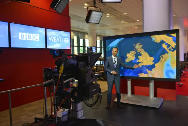 BBC Weather report