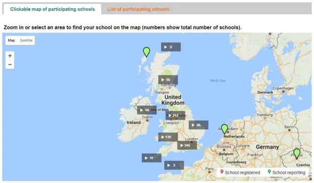 Map of UK