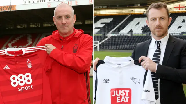 Mark Warburton and Gary Rowett