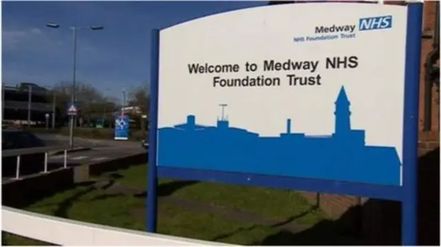 Medway NHS Foundation Trust sign