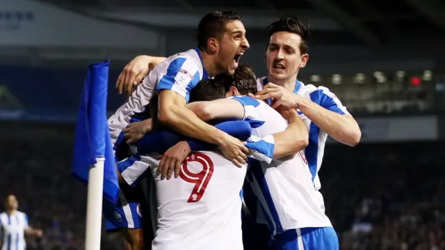 Brighton celebrate