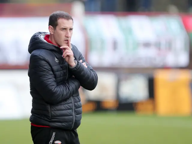 Glentoran boss Gary Haveron