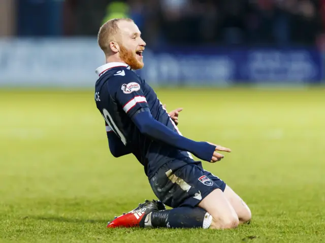 Ross County striker Liam Boyce