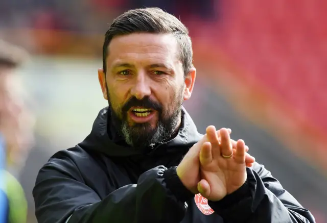 Aberdeen manager Derek McInnes