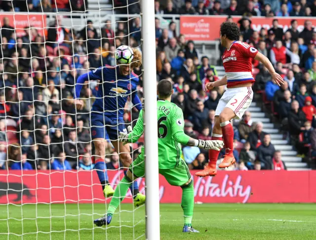 Fellaini header