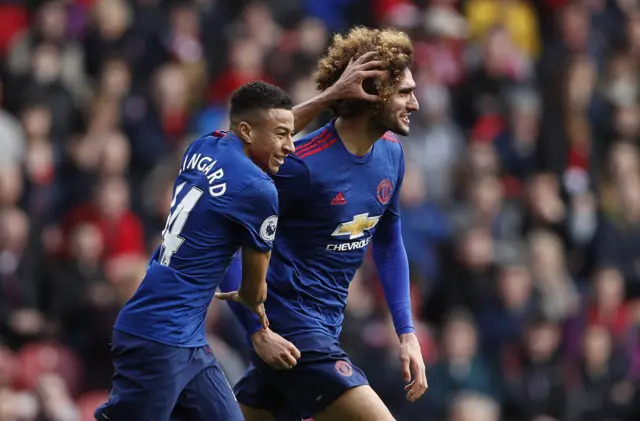 Fellaini and Lingard