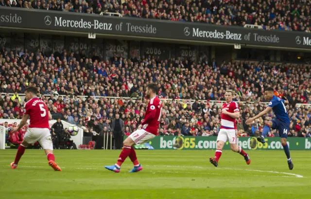 Lingard strike