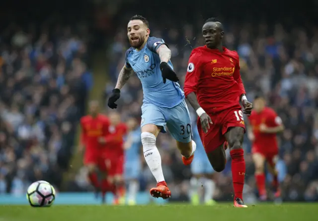 Mane and Otamendi