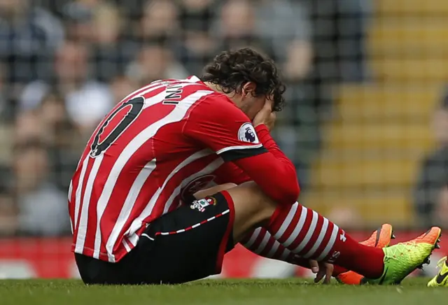 Gabbiadini injury