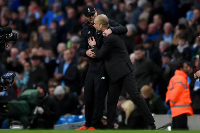 Klopp and Guardiola