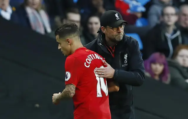 Coutinho off