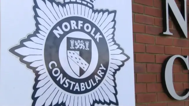 Sign for Norfolk Constabulary