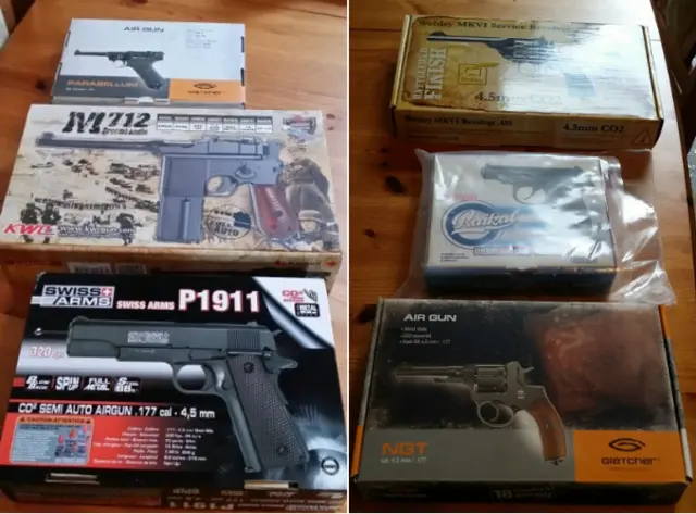 Stolen air guns