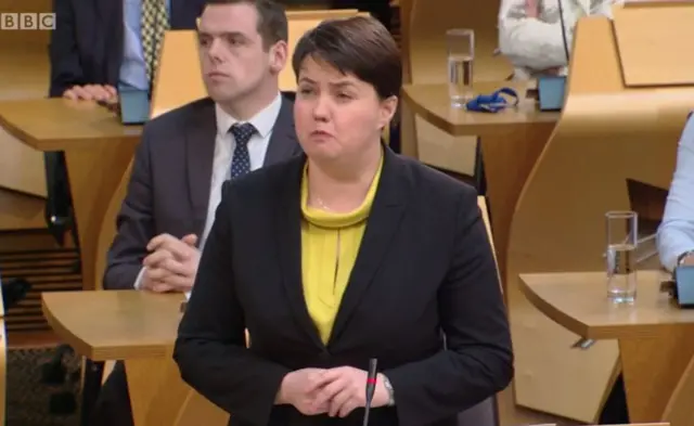 Scottish Tory leader Ruth Davidson