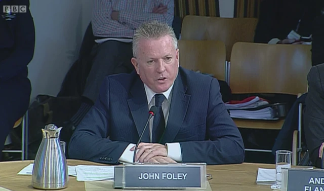 Scottish Police Authority chief executive John Foley