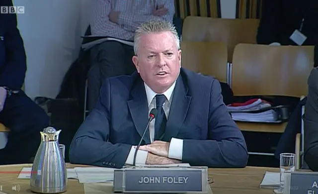 Scottish Police Authority chief executive John Foley