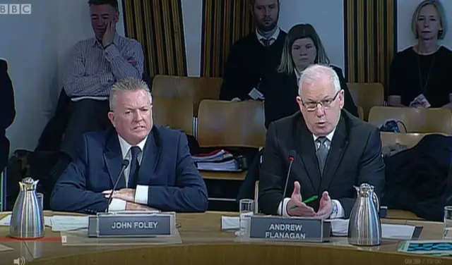 Scottish Police Authority chair of the board Andrew Flanagan