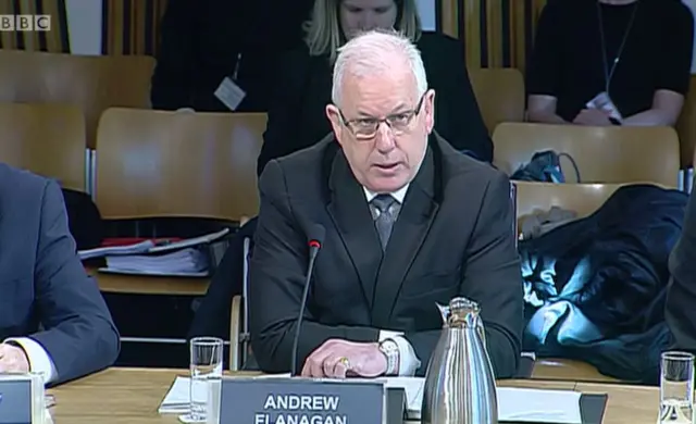 Scottish Police Authority chair of the board Andrew Flanagan