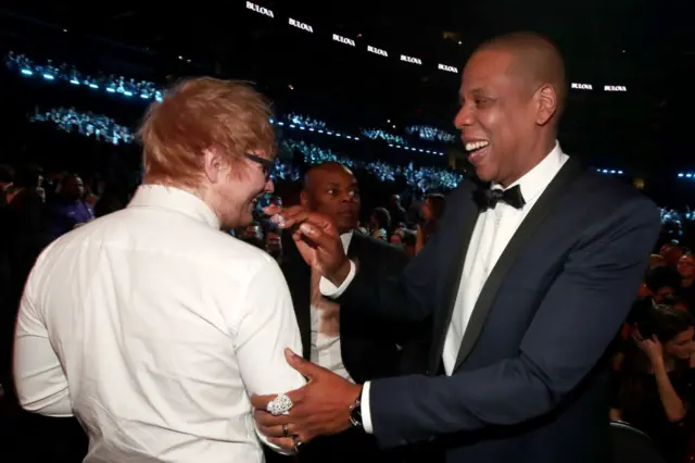 Ed Sheeran and Jay-Z