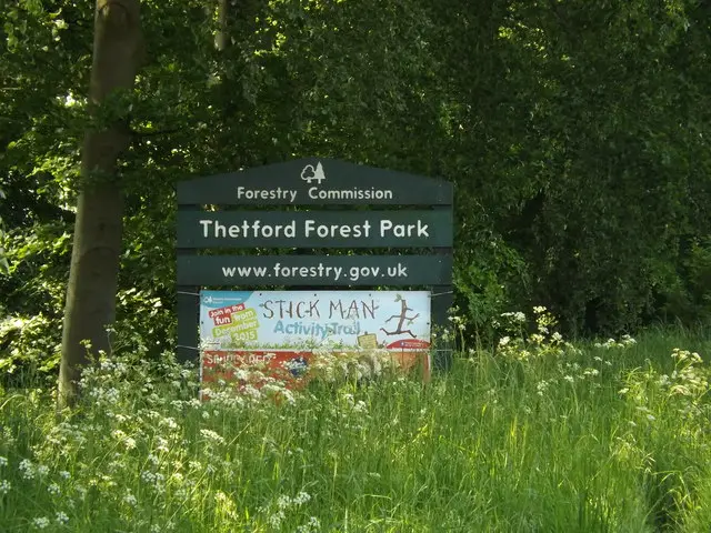 Thetford Forest sign