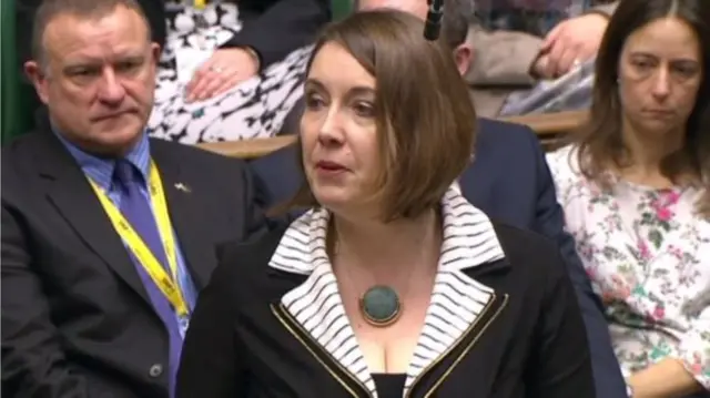 
          Eilidh Whiteford said the vote had "sent out a strong signal to women across the UK"
        