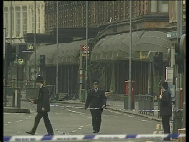 Harrods bomb blast